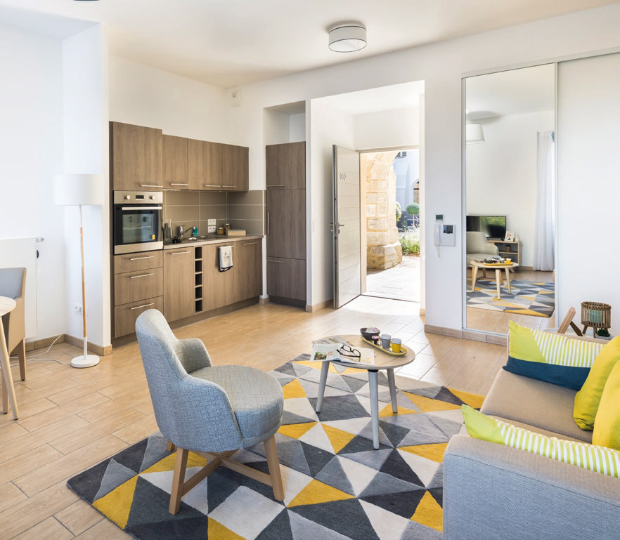 : Exemple de décoration d'un appartement du Clos des Vénètes - Résidence Cogedim Club® à Vannes