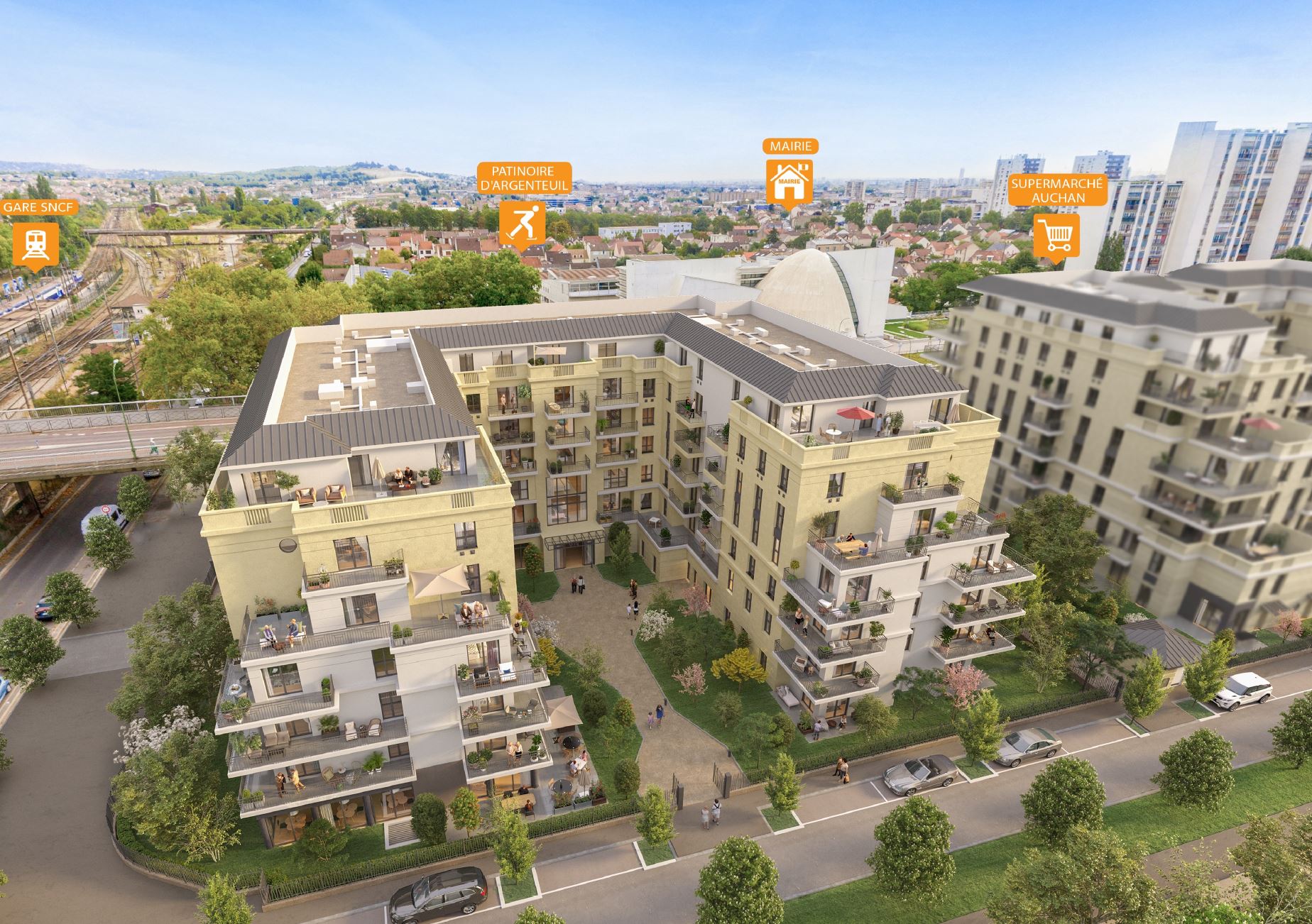 Domitys s'implante sur Argenteuil Lancement de la commercialisation