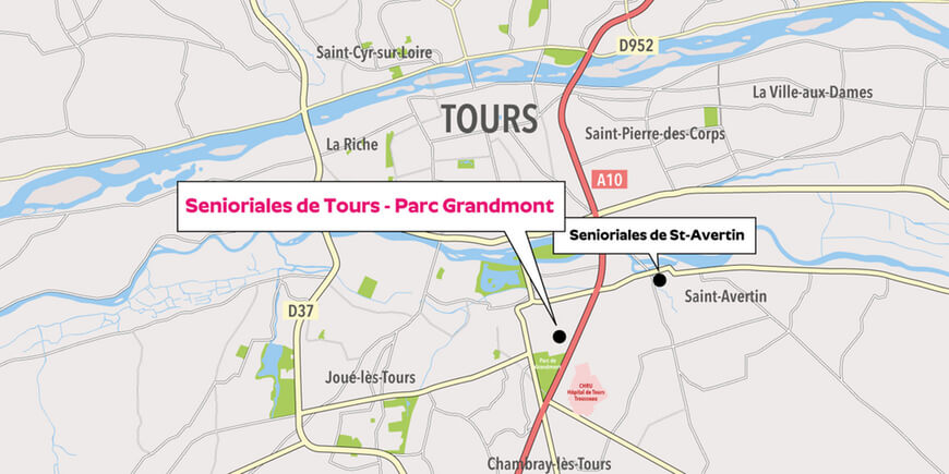 Senioriales de Tours - Parc Grandmont