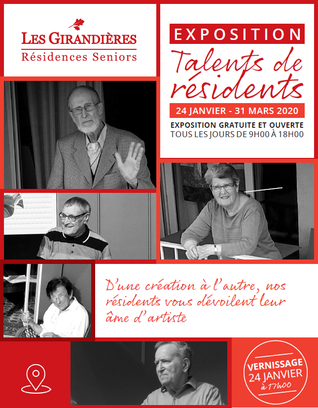 : Exposition des résidents aux Girandières de Dinan
