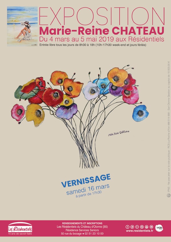 : Exposition aux Résidentiels de Château d'Olonne