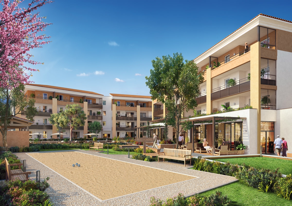 Occitalia, Résidence services seniors : Domaine d'Ucetia : Résidence Occitalia, Le domaine d'Ucetia