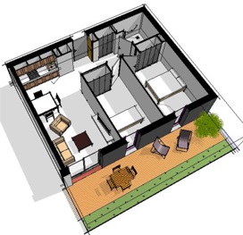Résidence Héraclide Renage : Appartement type T3